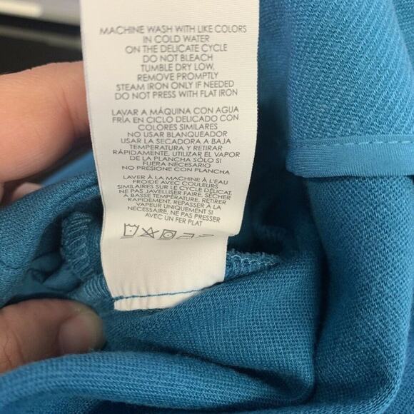 Cabi Sigourney Stretch Teal Pencil Pockets Career Workwear Skirt‎ 4 - Picture 6 of 7